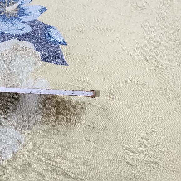 Tommy Bahama Shirt Mens Medium Yellow Silk Button Up Hawaiian Camp Loop Collar - Picture 14 of 16